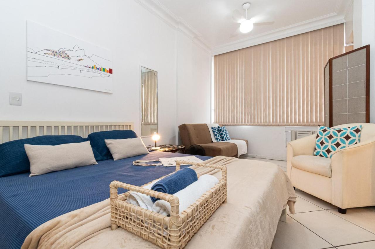 Apartamento Omar Do Rio - Nsc 402 Na Quadra Da Praia, Internet 240mbps, Smart Tv Río de Janeiro